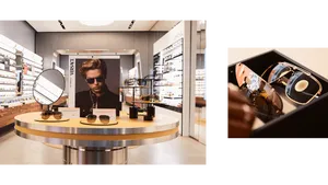 Versace Optical Store Wallpaper