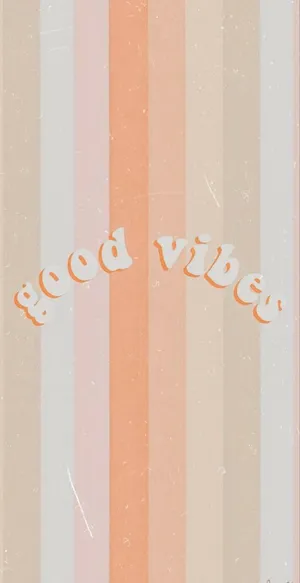 Vertical Pastel Good Vibes Iphone Wallpaper