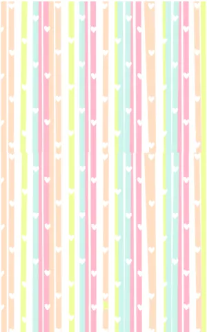 Vertical Stripes Cute Pastel Colors Wallpaper
