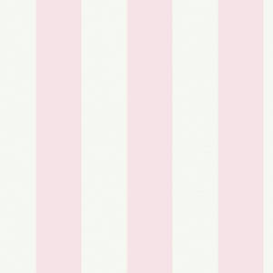 Vertical Stripes Pink White Pattern Wallpaper