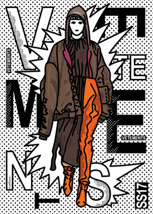 Vetements Pop Art Wallpaper