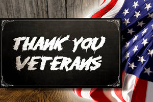 Veterans Day Thank You Message Wallpaper