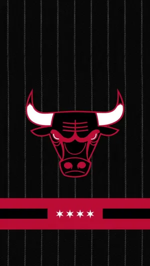 Vibrant Chicago Bulls Phone Wallpaper Wallpaper
