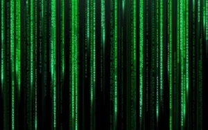 Vibrant Green And White Chevron Pattern Wallpaper Wallpaper