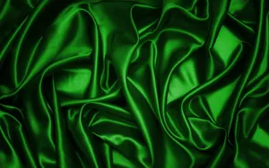 Vibrant Green Satin Backdrop Wallpaper