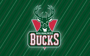 Vibrant Milwaukee Bucks Team Logo Wallpaper