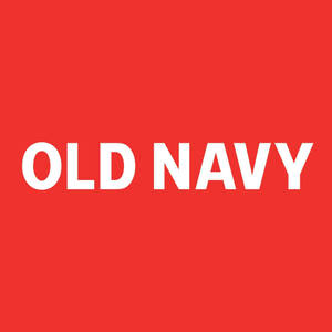 Vibrant Old Navy Logo On Red Background Wallpaper