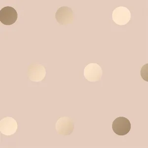 Vibrant Pink Polka Dot Pattern. Wallpaper