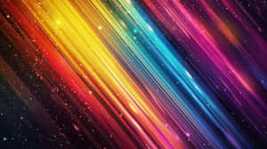 Vibrant_ Rainbow_ Light_ Streaks_ Background Wallpaper