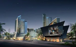 Vibrant Shopping Paradise- A 3d Rendering Of A Modern Mall Wallpaper