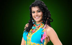 Vibrant Taapsee Pannu Shot Wallpaper