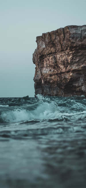 Vibrant Wave Abstract Art Iphone Background Wallpaper