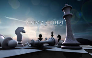Victory And Defeat Chessboard Wallpaper