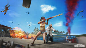 Victory Royale In Player Unknown Battlegrounds Wallpaper