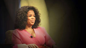Vignette Portrait Oprah Winfrey Wallpaper