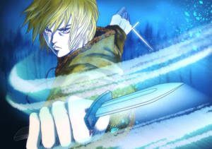 Vinland Saga Thorfinn Illustration Wallpaper