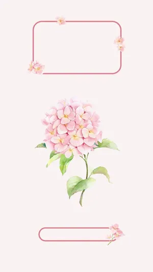 Vintage Aesthetic Ipad Pink Flower Wallpaper