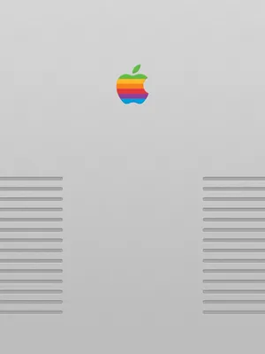 Vintage Apple Logo Wallpaper