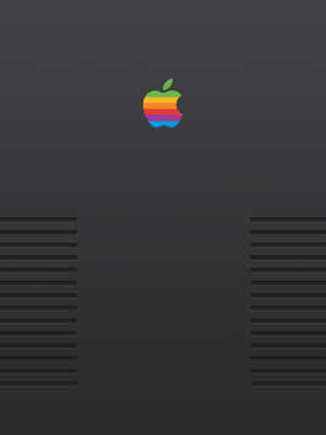 Vintage Apple Logo Wallpaper
