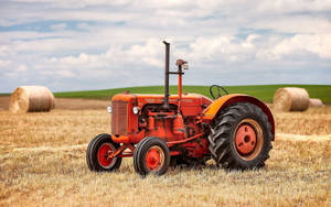 Vintage Case 500 Diesel Tractor Wallpaper