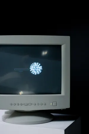 Vintage Computer Monitors Wallpaper