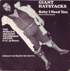 Vintage Haystacks Calhoun Album Cover Wallpaper