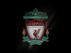 Vintage Liverpool Fc Logo | Under The Red And White Wallpaper