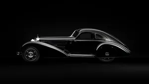 Vintage Luxury - Classic Bentley Car Wallpaper