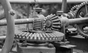 Vintage Mechanical Gearsand Cogs Wallpaper