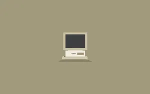 Vintage Minimalist Desktop Computer Wallpaper