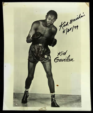Vintage Signed Kid Gavilan Memorabilia Wallpaper