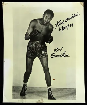 Vintage Signed Kid Gavilan Memorabilia Wallpaper