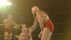 Vintage Wrestling Match Intensity Wallpaper