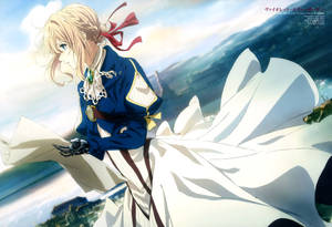 Violet Evergarden Navigating Wallpaper