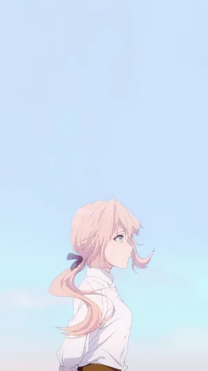 Violet Evergarden Pastel Aesthetic Anime Wallpaper