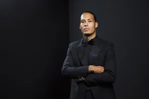 Virgil Van Dijk In Suit Wallpaper