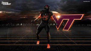 Virginia Tech Football Logo Wallpaper