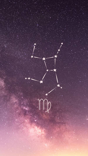 Virgo Zodiac Constellation Wallpaper