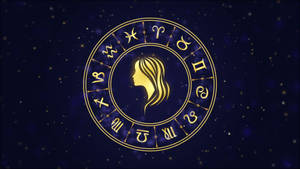 Virgo Zodiac Lady Chart Wallpaper
