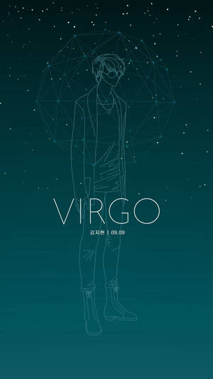 Virgo Zodiac Man Constellation Wallpaper