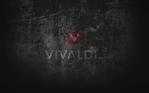 Vivaldi Browser Grunge Wall Wallpaper