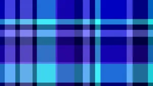Vivid Blue Checkered Wallpaper