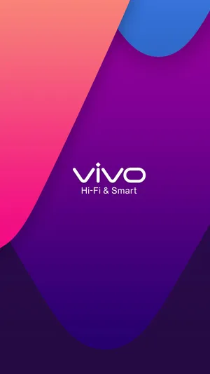Vivo Logo Colorful Shapes Wallpaper