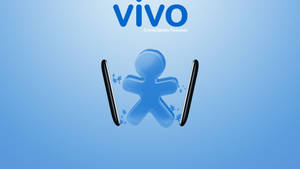 Vivo Logo Conectando Pessoas Wallpaper