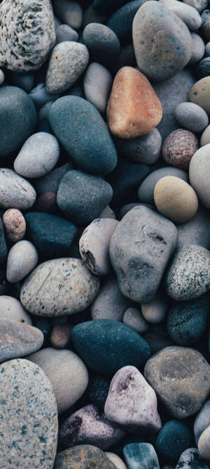 Vivo V20 Pebbles Wallpaper