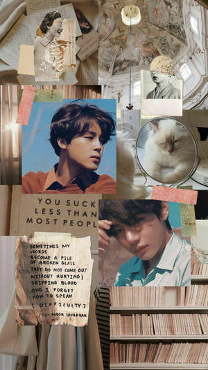 Vmin Library Aesthetic Wallpaper
