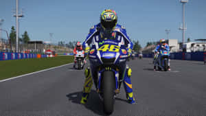 Vr46 In The Starting Line Wallpaper