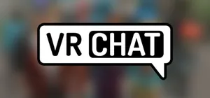Vrchat Logo Blur Wallpaper