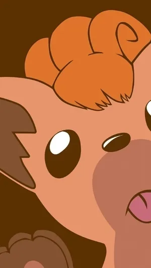 Vulpix Tongue Out Wallpaper