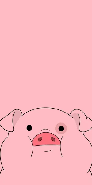 Waddles Vector Art Wallpaper